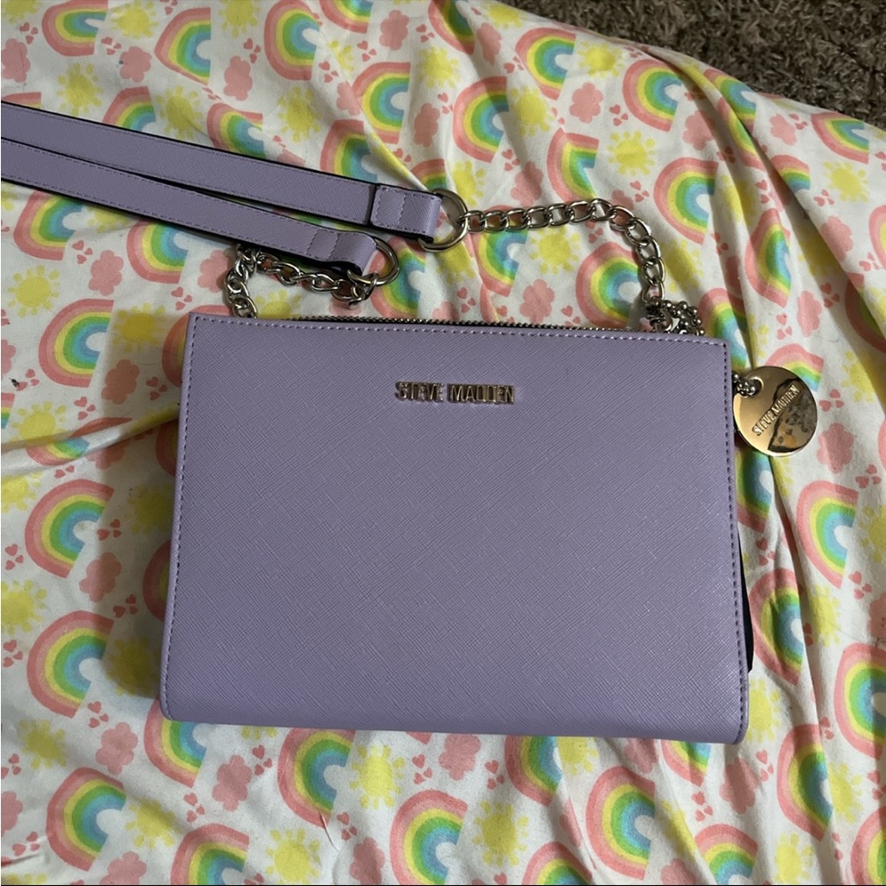 BNWOT purple Steve Madden purse